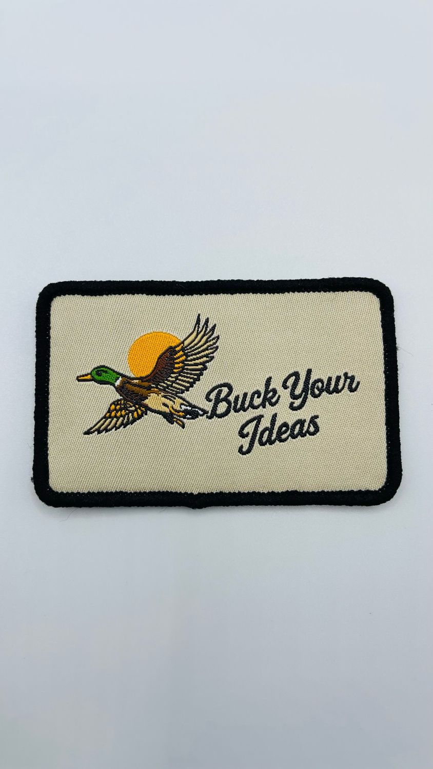 Buck Your Ideas Velcro Patch