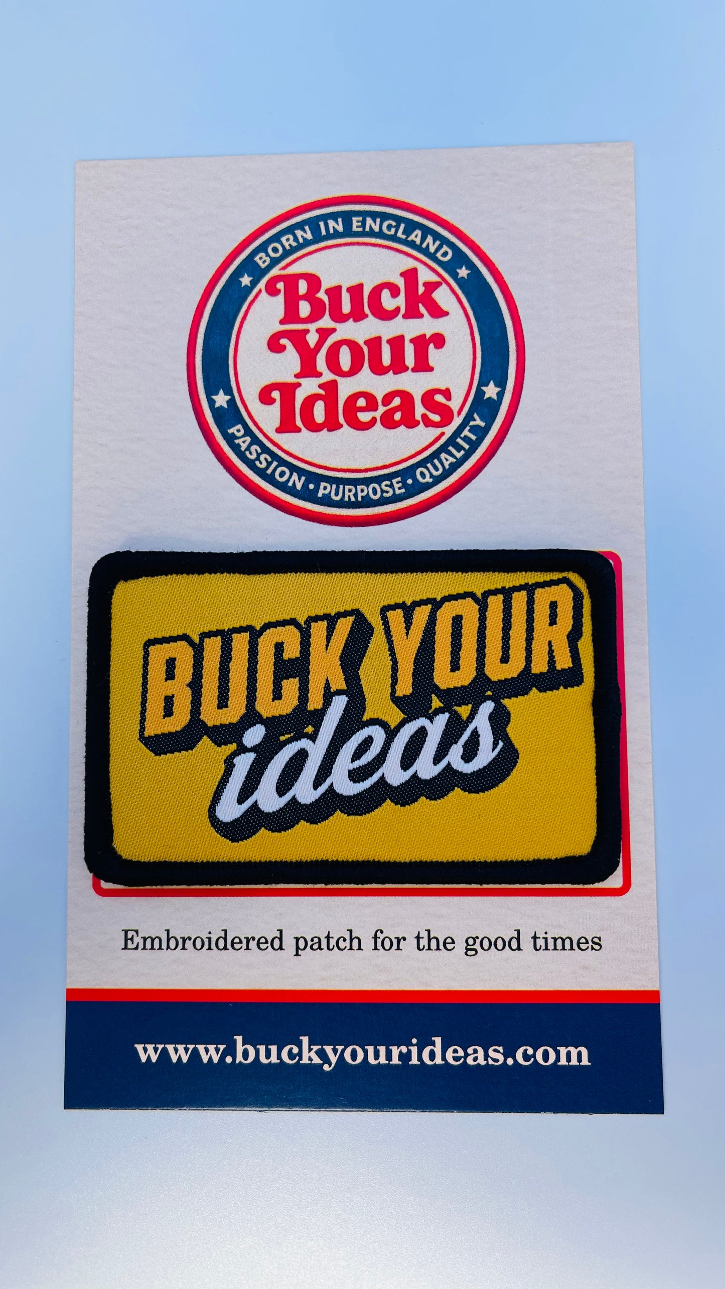 Buck Your Ideas Velcro Patch