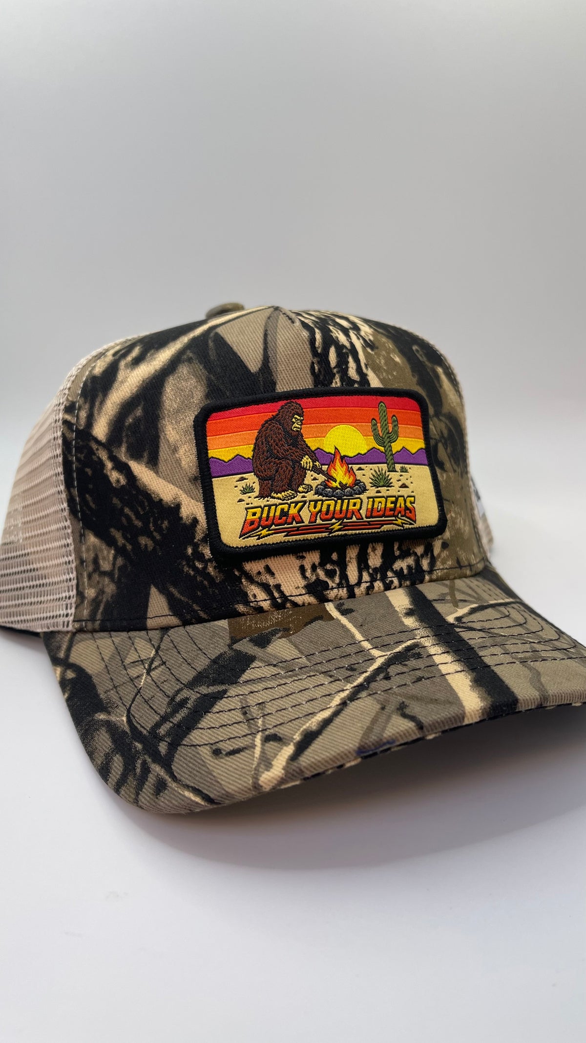 Buck Your Ideas Drunk Cowboy Velcro Patch