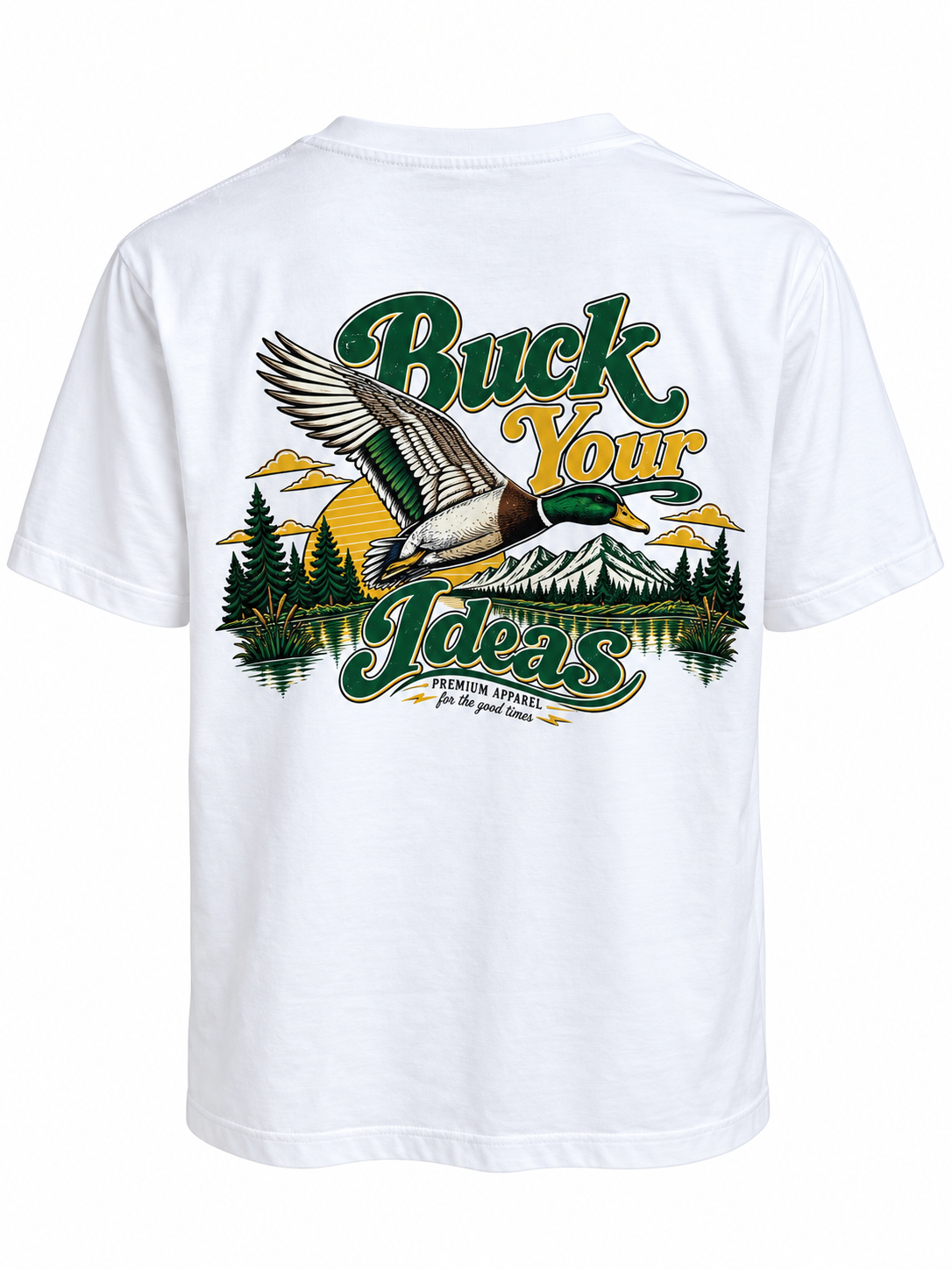 Buck Your Ideas ‘Flying Mallard’ T-Shirt