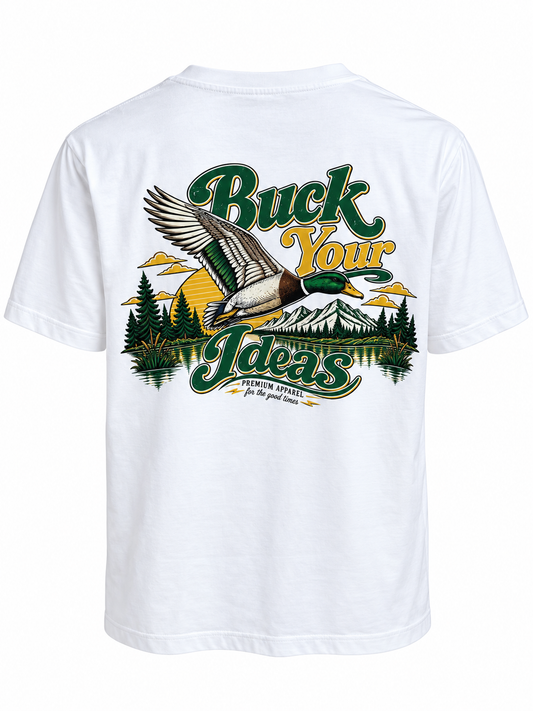 Buck Your Ideas ‘Flying Mallard’ T-Shirt