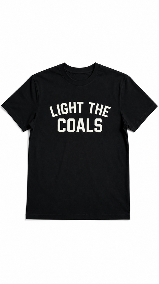 Buck Your Ideas 'LIGHT THE COALS' T-shirt