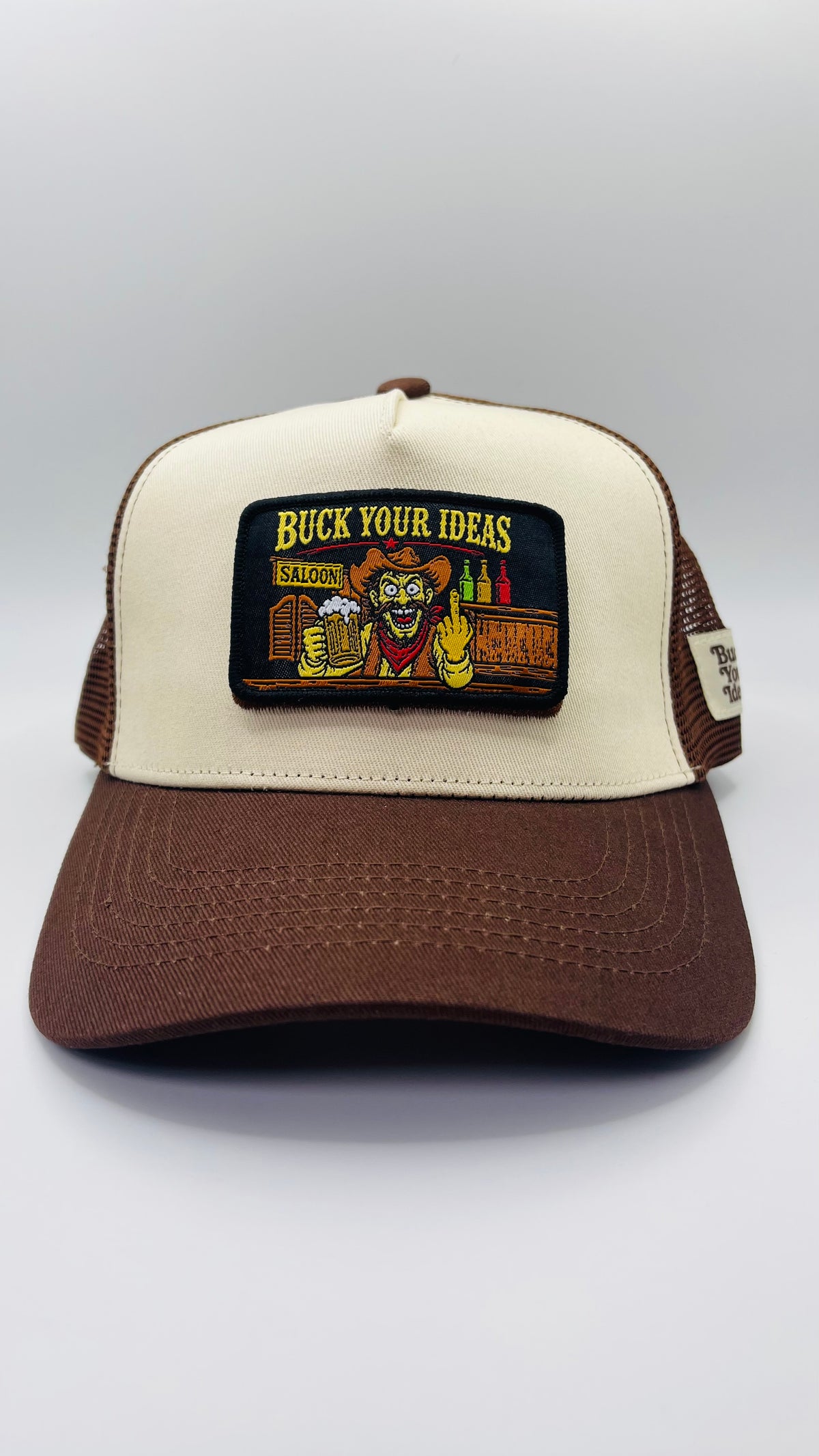 Buck Your Ideas Brown / Cream Cap