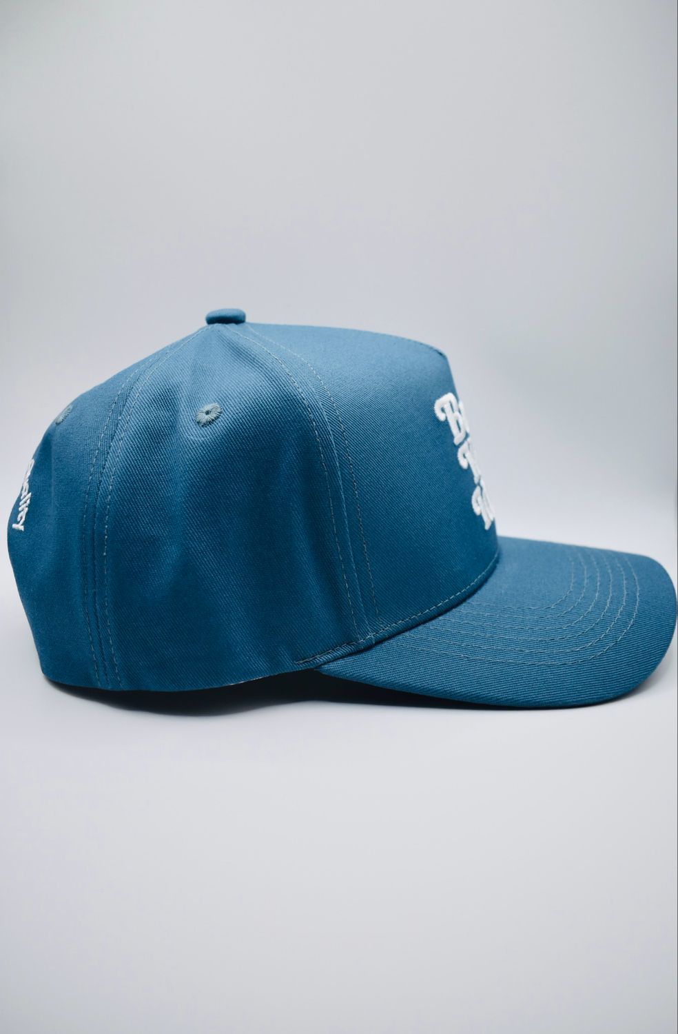 Buck Your Ideas Blue / White Cotton Cap