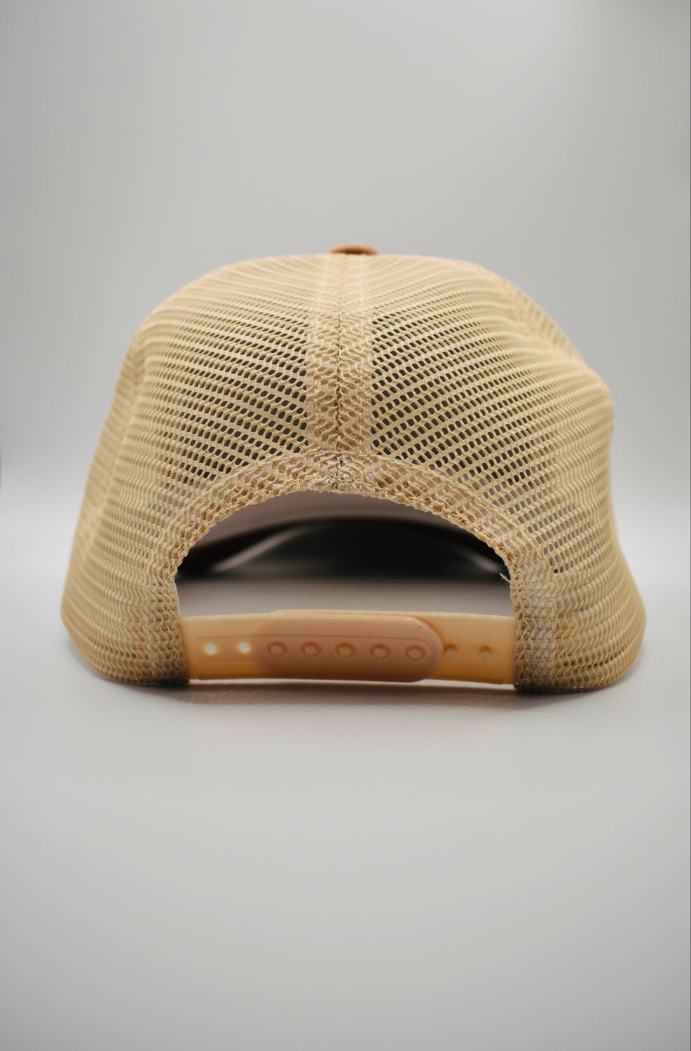 Buck Your Ideas Farmhouse Apparel Brown / Grey / Yellow Trucker Cap