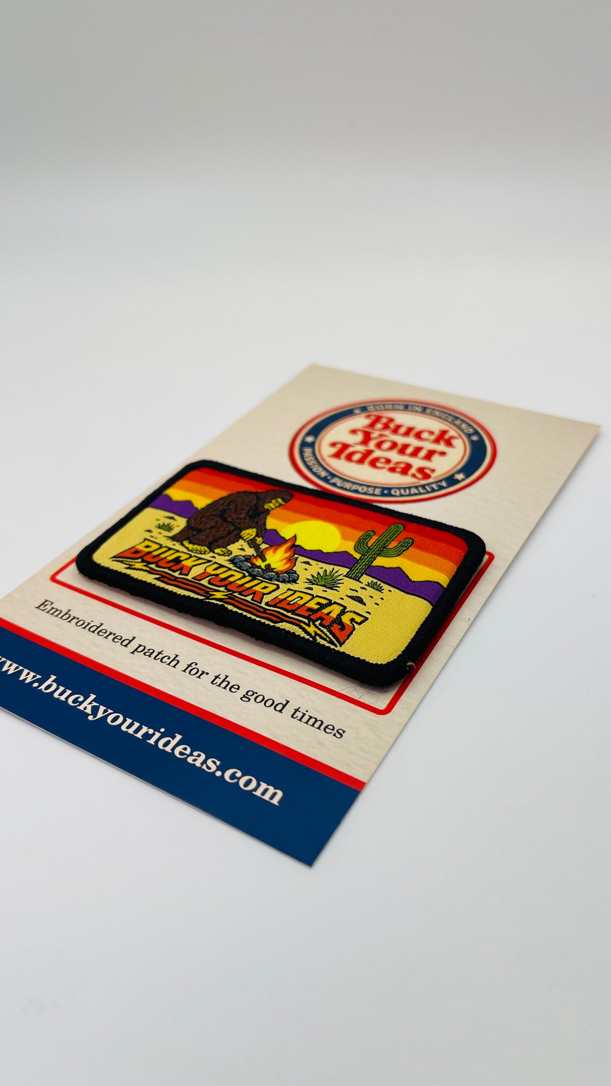 Buck Your Ideas Angry Gorilla Velcro Patch