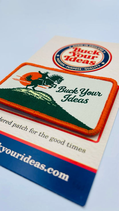 Buck Your Ideas Velcro Patch
