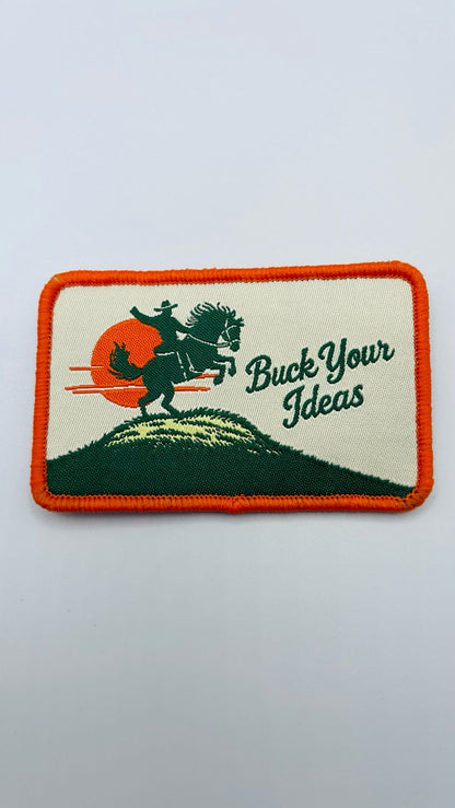 Buck Your Ideas Velcro Patch