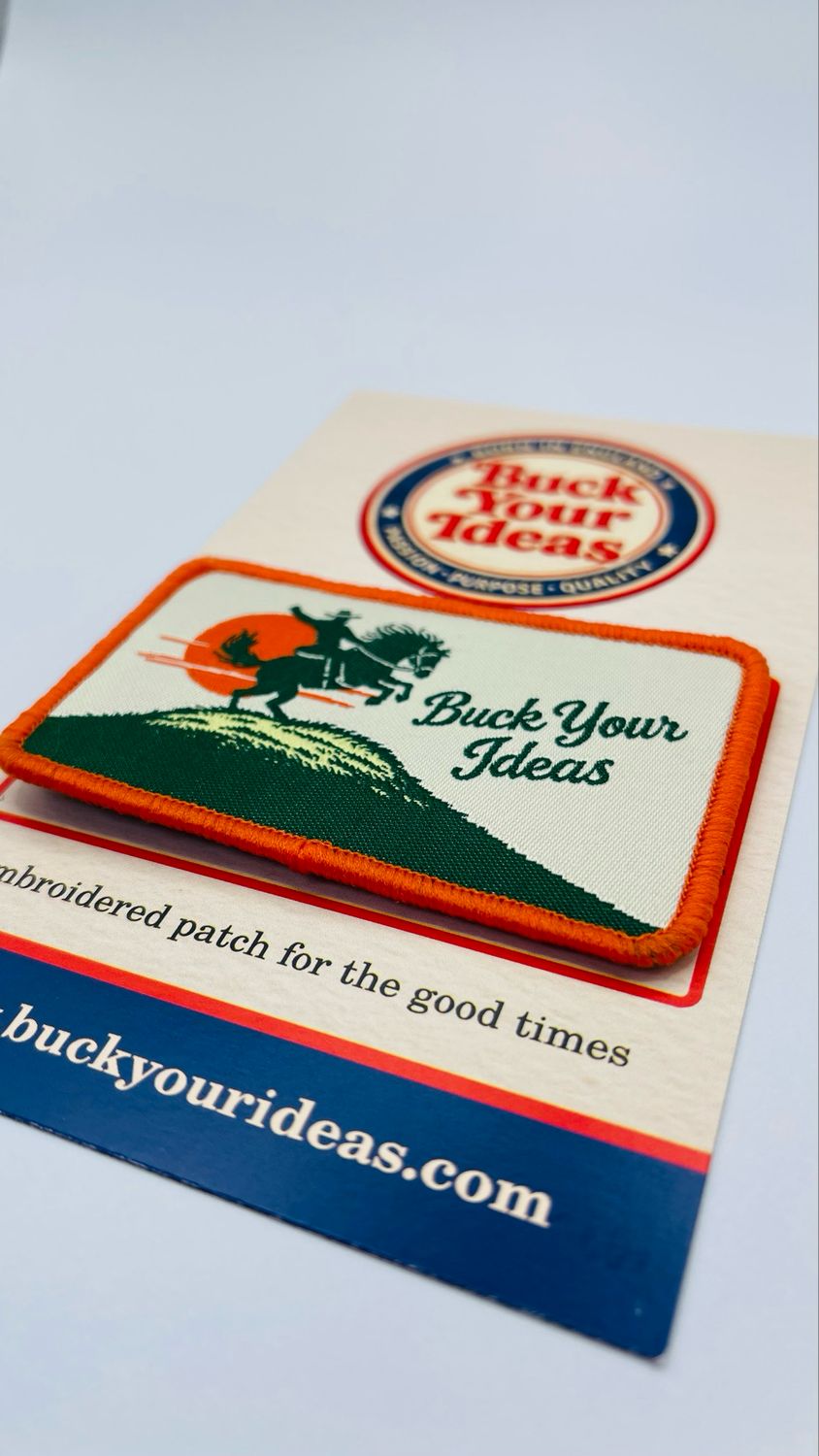 Buck Your Ideas Velcro Patch