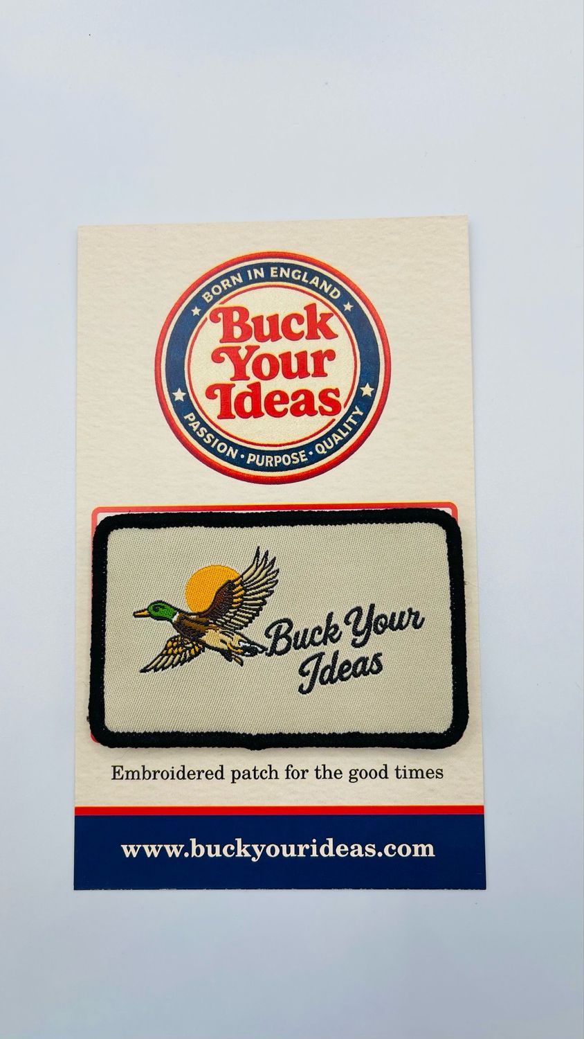 Buck Your Ideas Velcro Patch