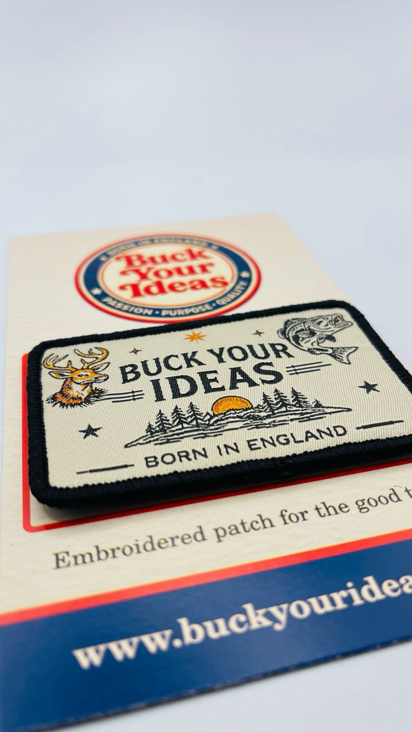 Buck Your Ideas Velcro Patch