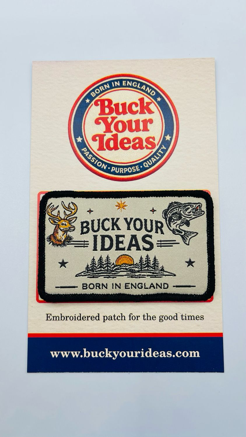 Buck Your Ideas Velcro Patch