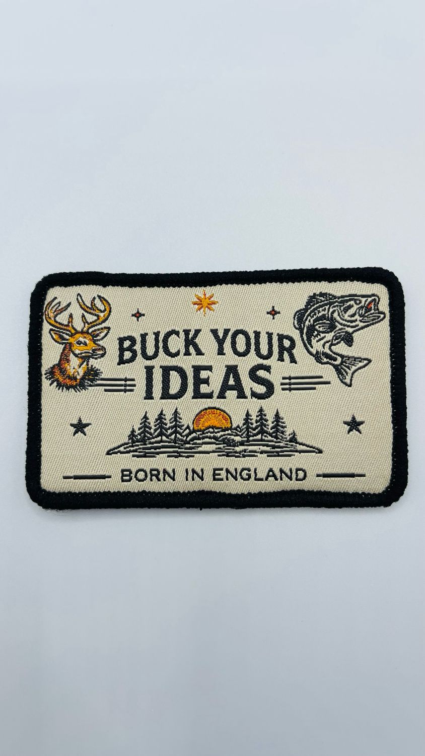 Buck Your Ideas Velcro Patch