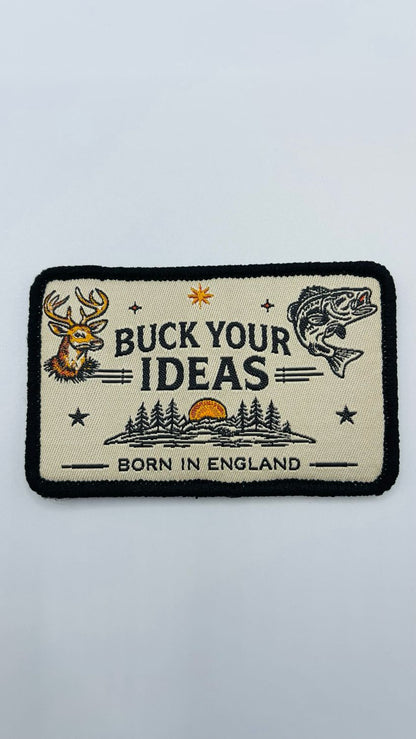 Buck Your Ideas Velcro Patch
