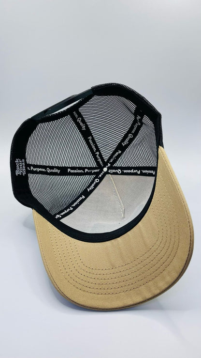 Buck Your Ideas Black / Khaki / Cream Cap