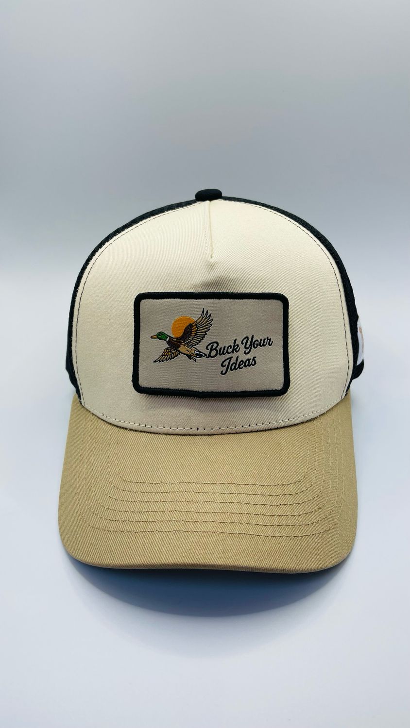 Buck Your Ideas Black / Khaki / Cream Cap