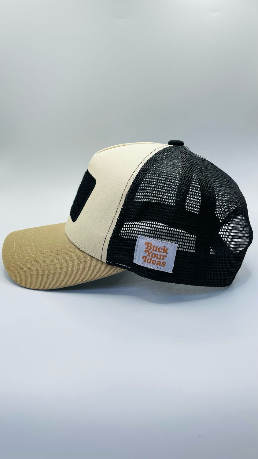 Buck Your Ideas Black / Khaki / Cream Cap