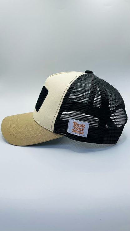 Buck Your Ideas Black / Khaki / Cream Cap