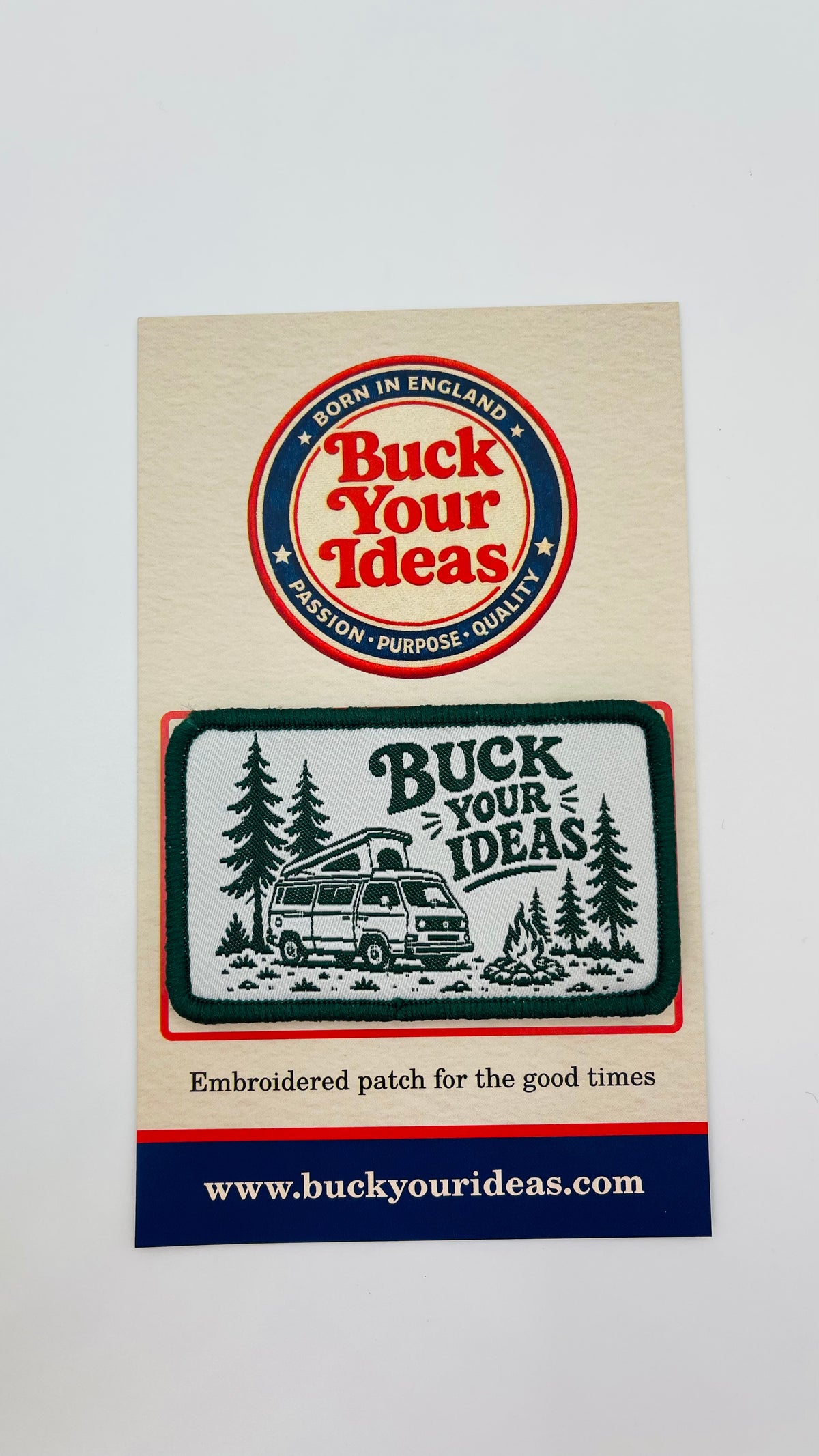 Buck Your Ideas Campervan Velcro Patch
