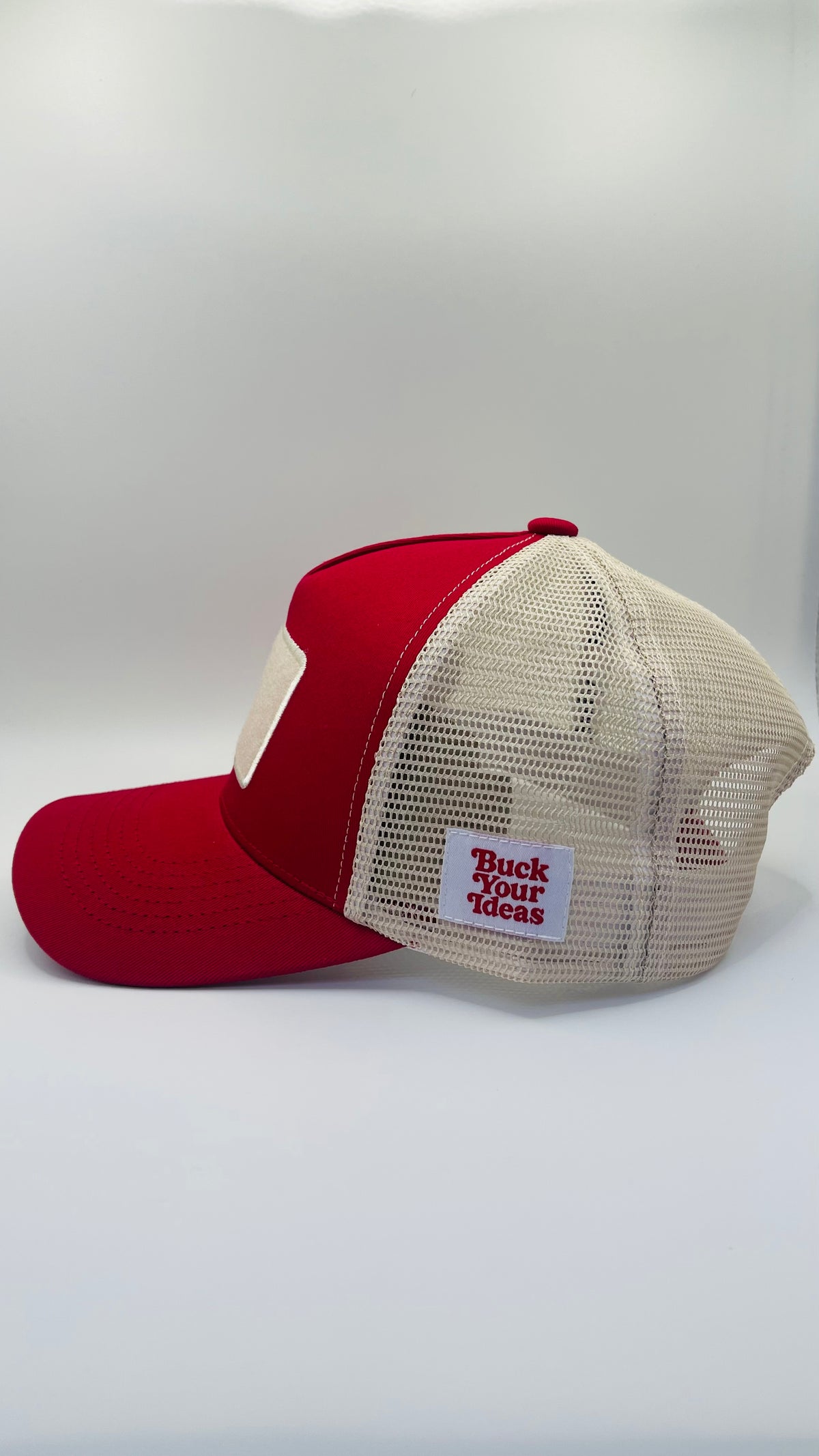 Buck Your Ideas Red / Cream Cap