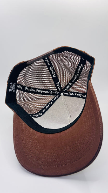 Buck Your Ideas Brown / Cream Cap