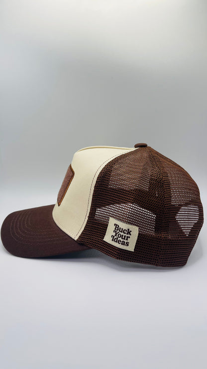 Buck Your Ideas Brown / Cream Cap