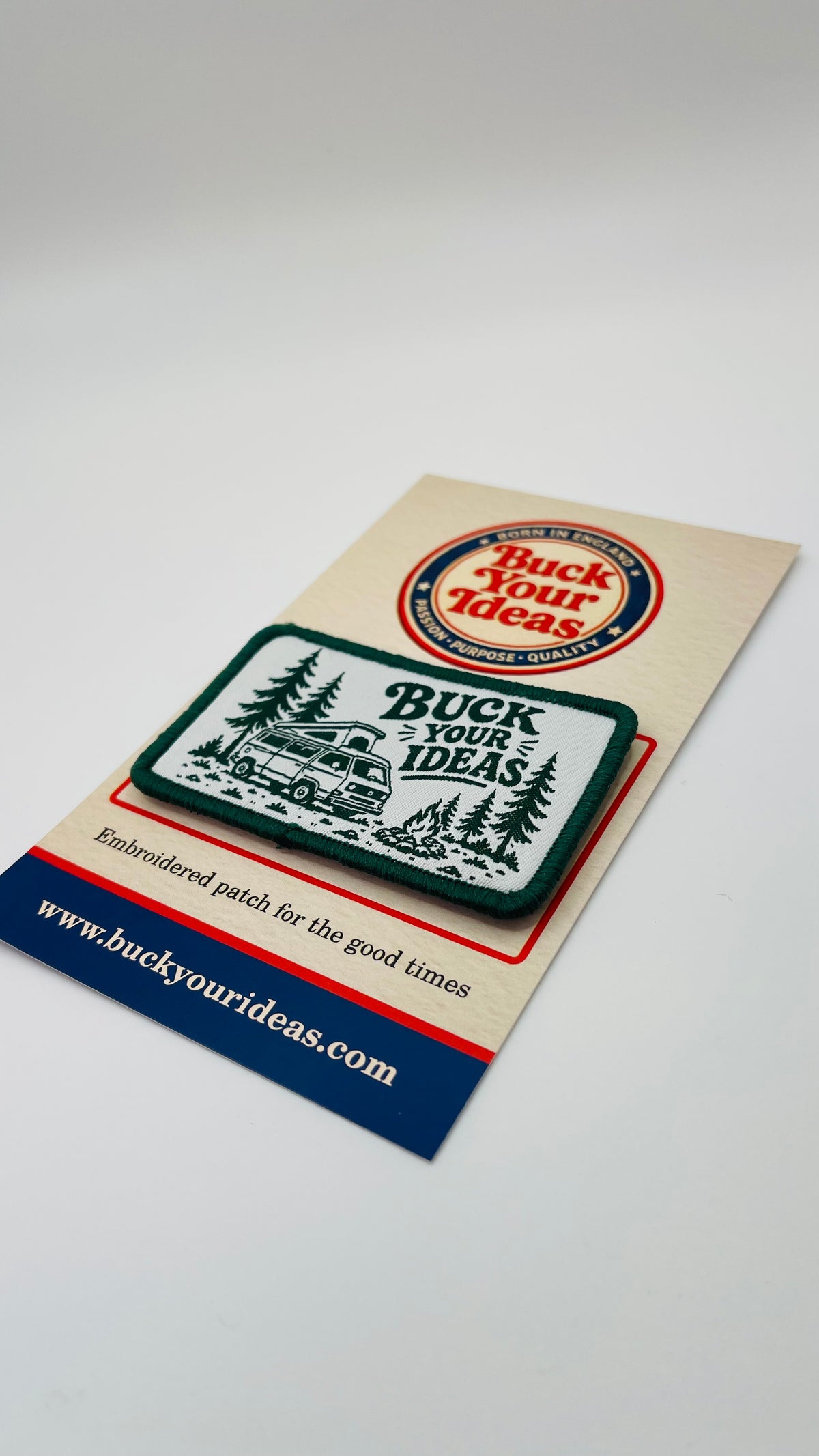 Buck Your Ideas Campervan Velcro Patch