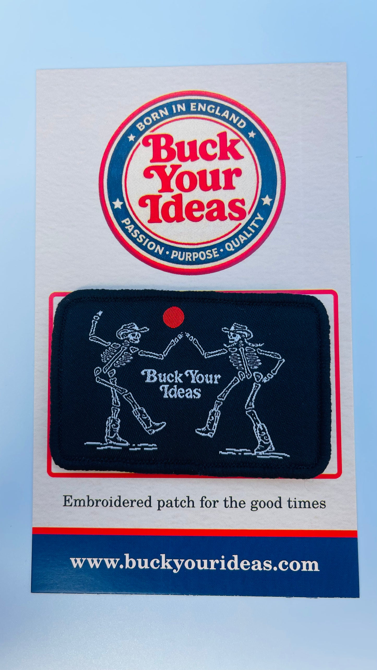 Buck Your Ideas Velcro Patch