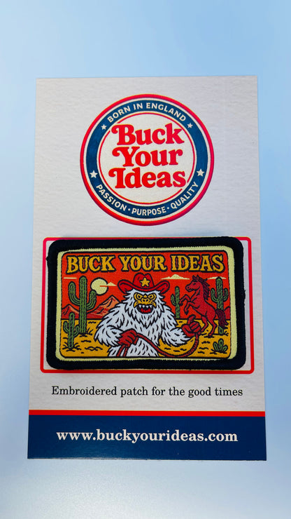 Buck Your Ideas Velcro Patch