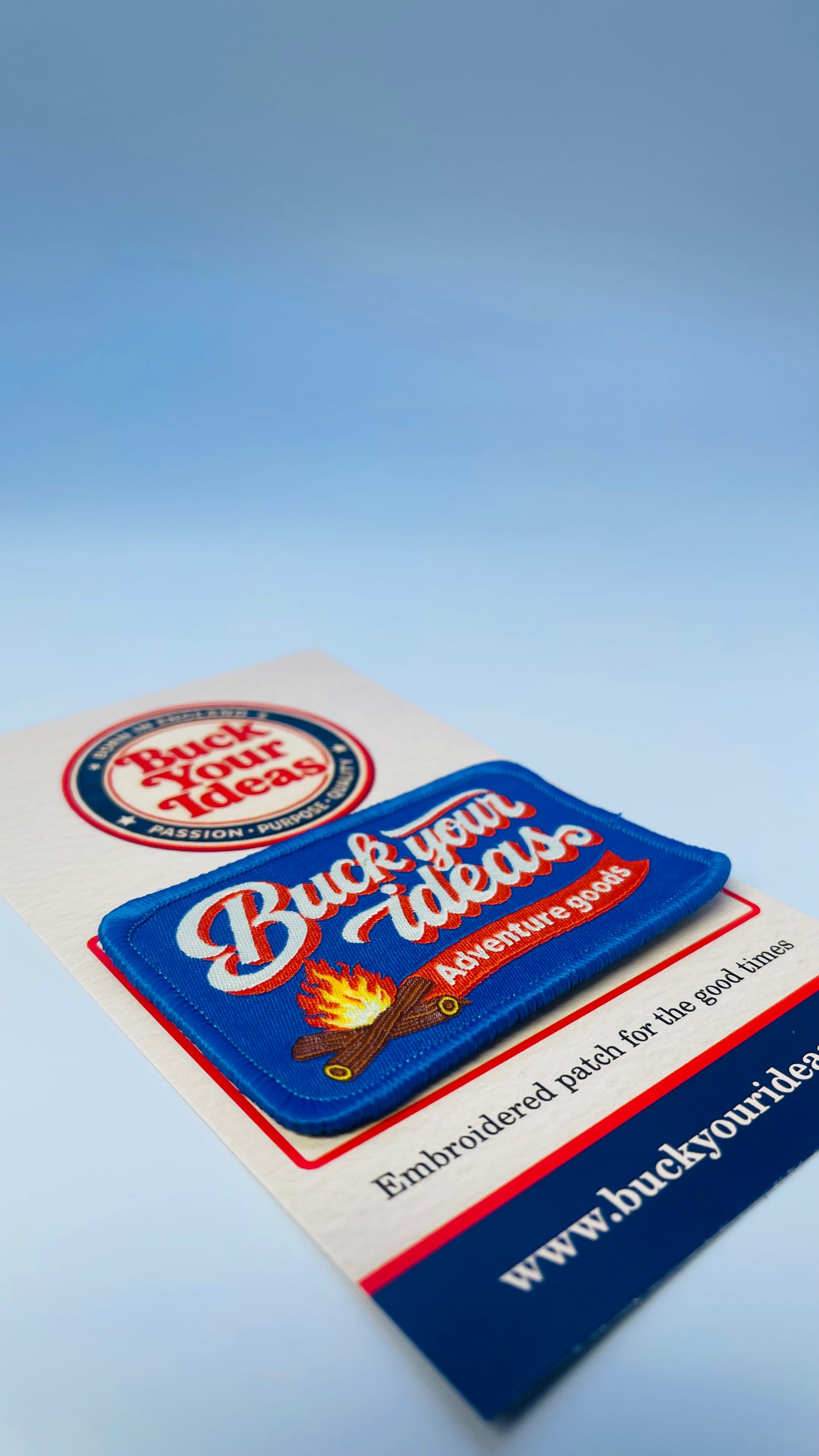 Buck Your Ideas Velcro Patch