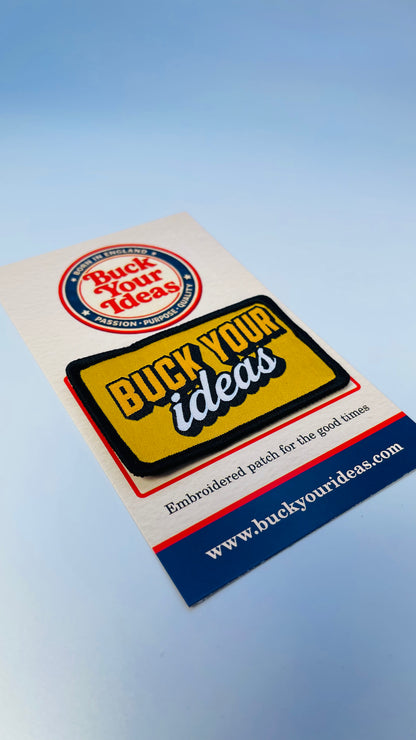Buck Your Ideas Velcro Patch