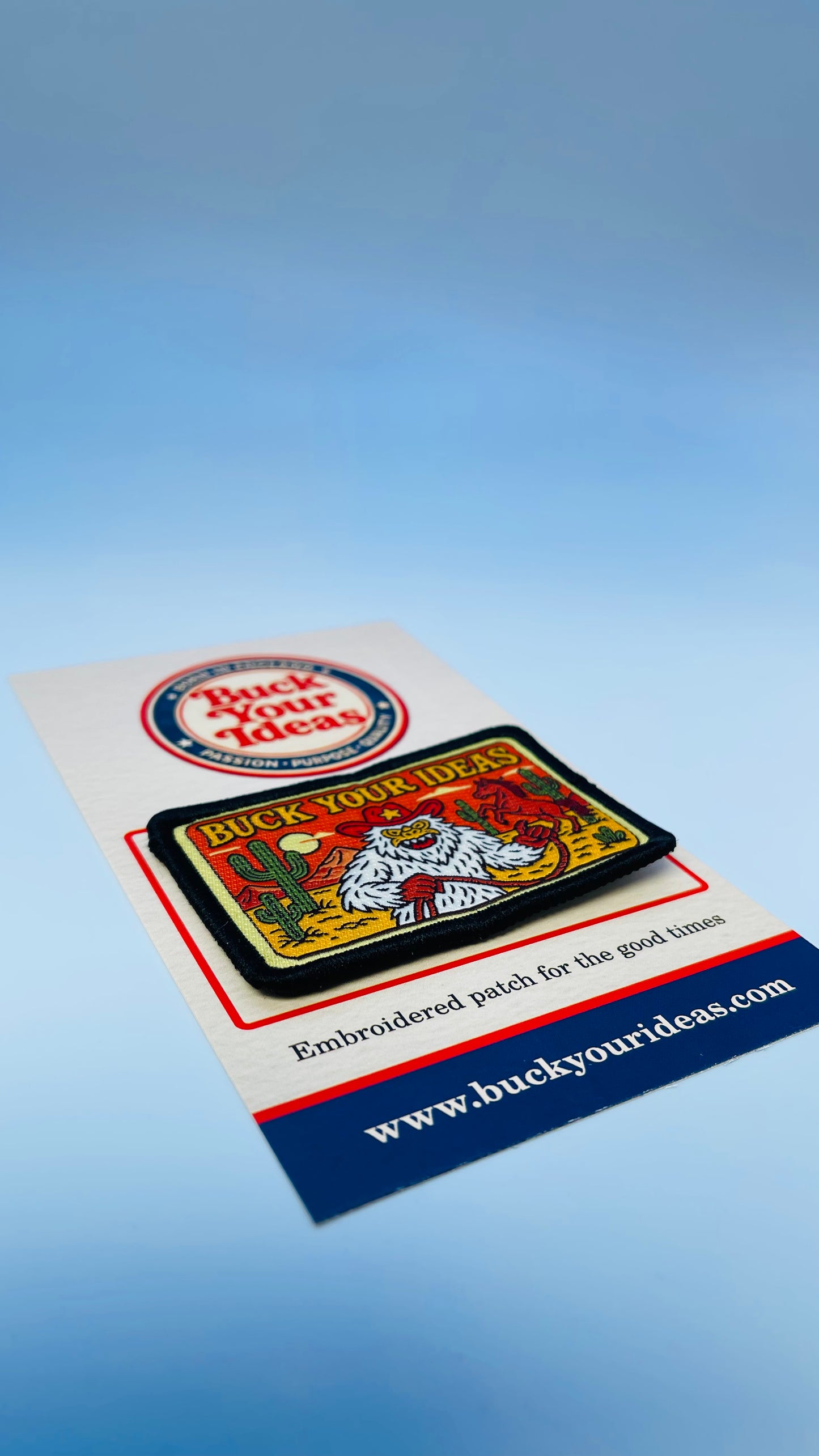 Buck Your Ideas Velcro Patch