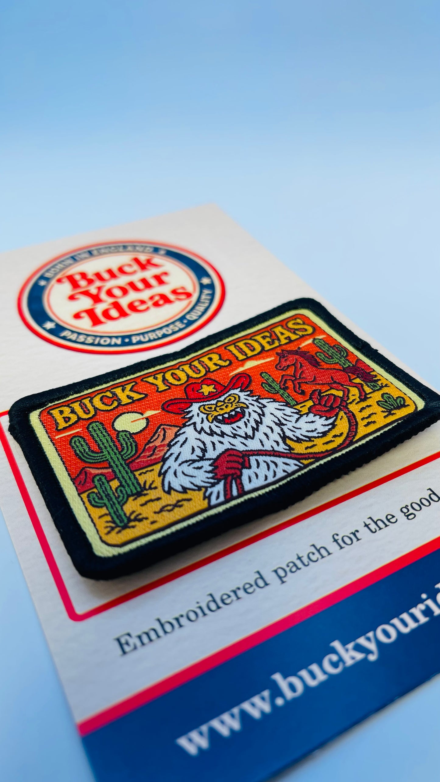 Buck Your Ideas Velcro Patch
